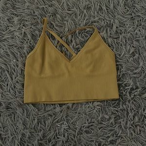 Mustard yellow DSG top